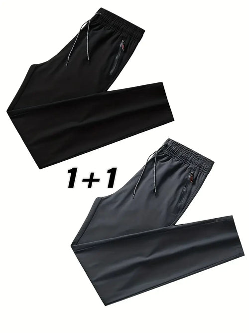 2 Pieces Men's Casual Pants