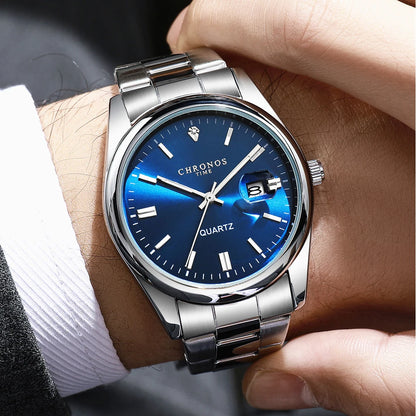 CHRONOS Top Brand Luxury Man Wristwatch
