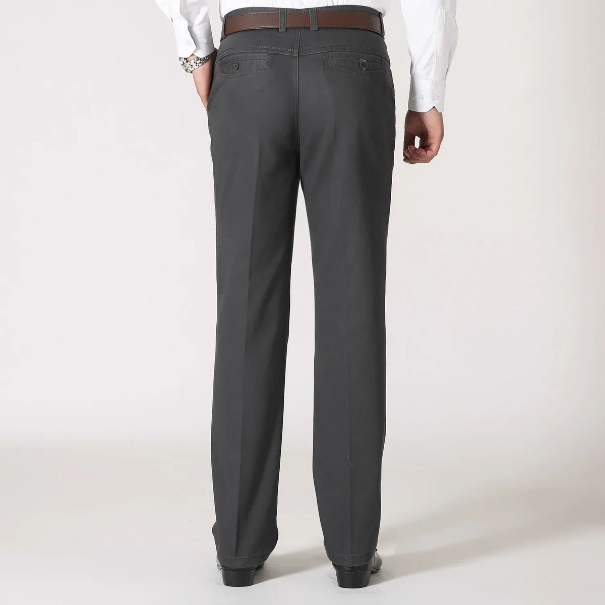 MRMT 2026 Brand New Men's Trousers Cotton Slacks Loose Pants for Male Straight High Waist Long Trouser