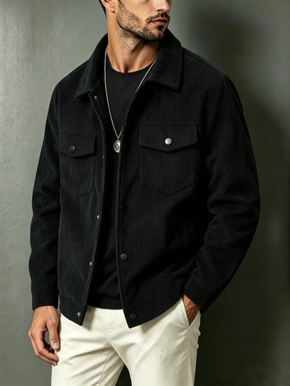 Mens Corduroy Trucker Jacket