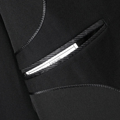 8XL Suit (Blazer+pants) Fashion Business Gentleman Italian Style