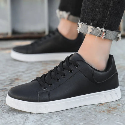 Casual Shoes Loafers British Leather Sneakers