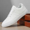Klassische Freizeit-Sneaker für Herren | Minimalistische Schnür-Skateschuhe