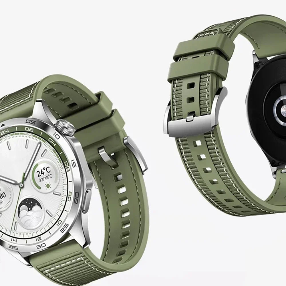 22mm Woven Braid Belt Official Strap For Huawei Watch