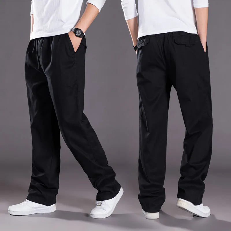 Men's Overalls Cotton Cargo Pants