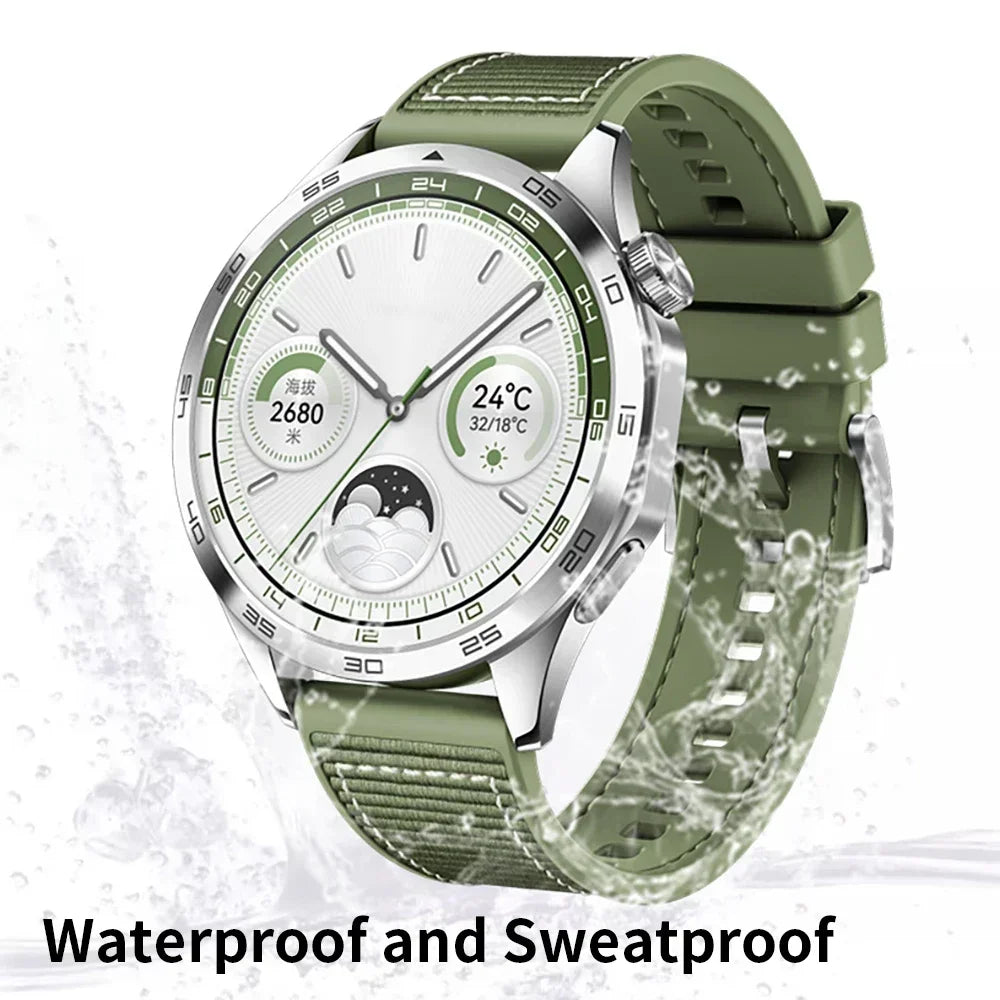 22mm Woven Braid Belt Official Strap For Huawei Watch