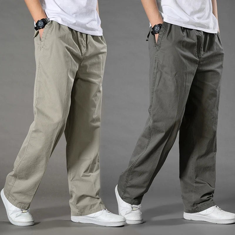 Men's Overalls Cotton Cargo Pants