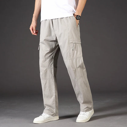 Men's Overalls Cotton Cargo Pants