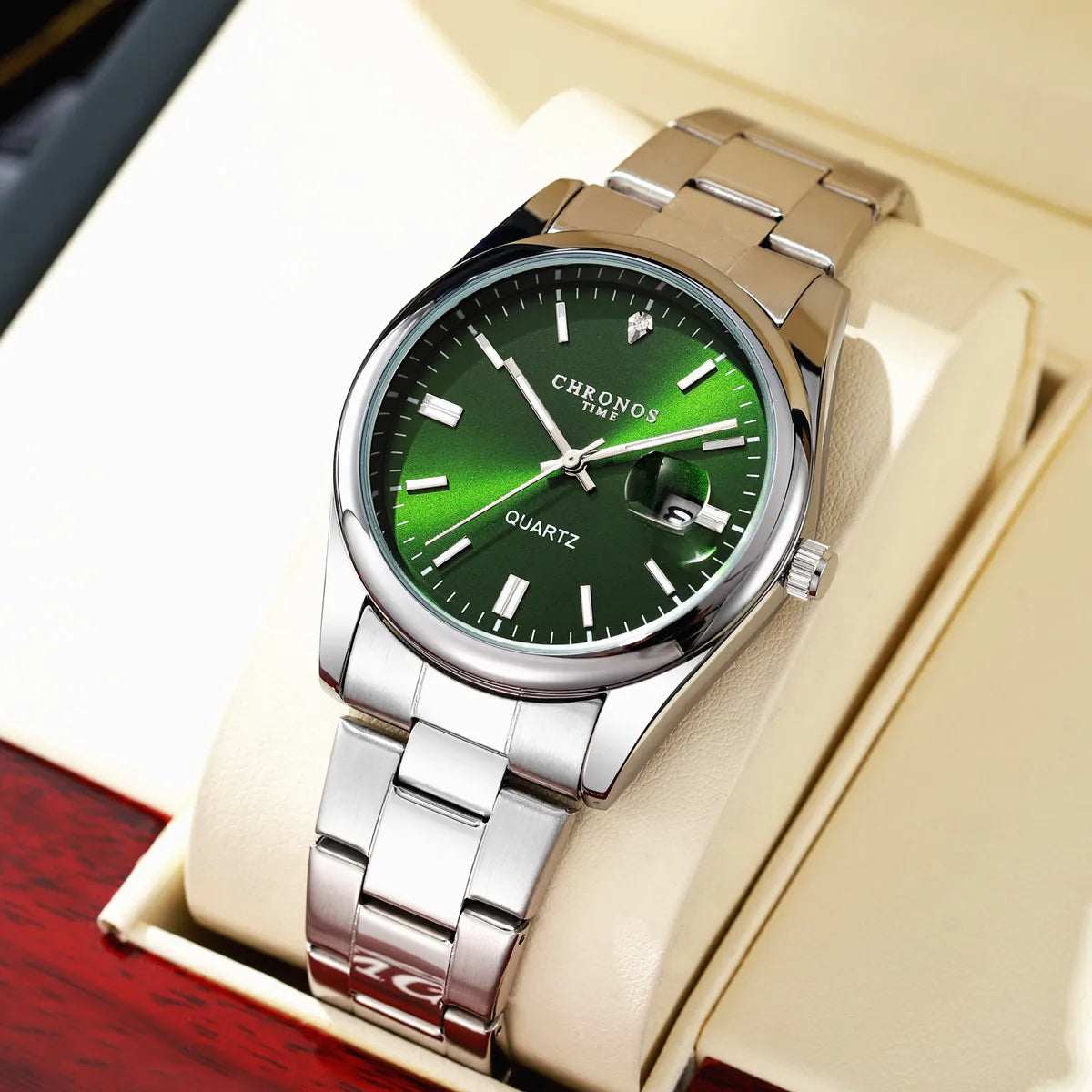 CHRONOS Top Brand Luxury Man Wristwatch