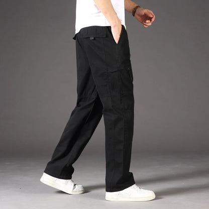 Men's Overalls Cotton Cargo Pants