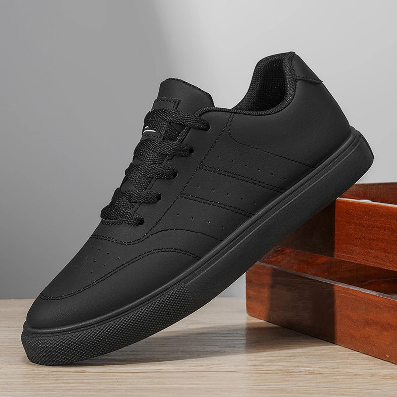 Men's Classic Casual Sneakers | Minimalist Lace-Up Skate Shoes