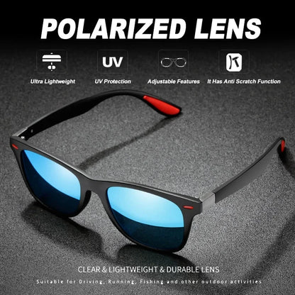 Night Vision Glasses PC Frame Polarized Sunglasses