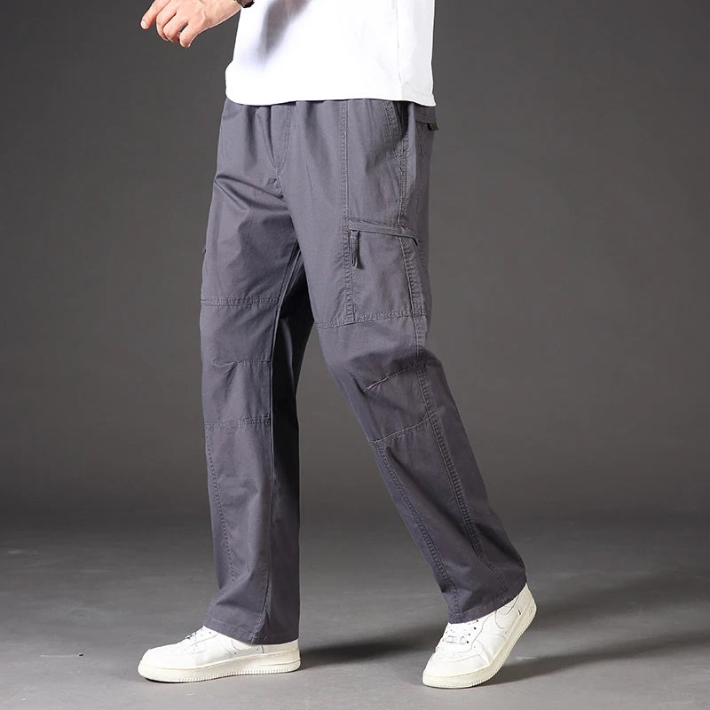 Men's Overalls Cotton Cargo Pants
