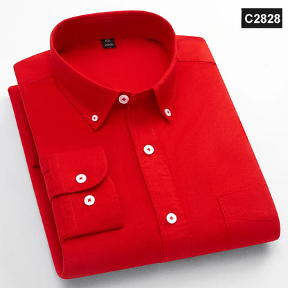 Classic Fit Fashion 100% Cotton Long-Sleeve Shirt for Men