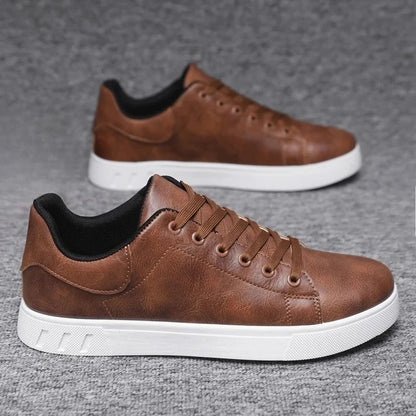 Casual Shoes Loafers British Leather Sneakers