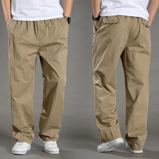 Men's Overalls Cotton Cargo Pants