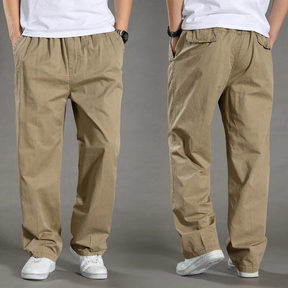 Men's Overalls Cotton Cargo Pants