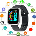 Smartwatch Herren Damen Armbanduhren Smart Watch Nachrichten Fitness Tracker Armband Geburtstagsgeschenk Elektronische Uhr für Android IOS