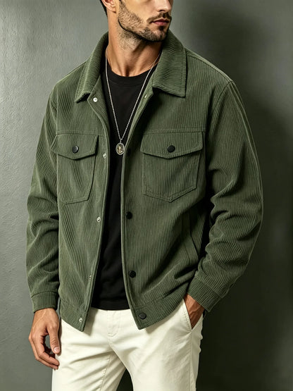 Mens Corduroy Trucker Jacket