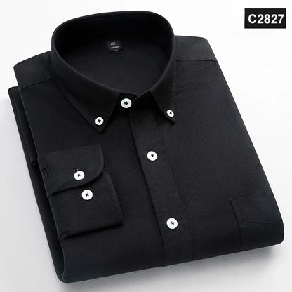 Classic Fit Fashion 100% Cotton Long-Sleeve Shirt for Men