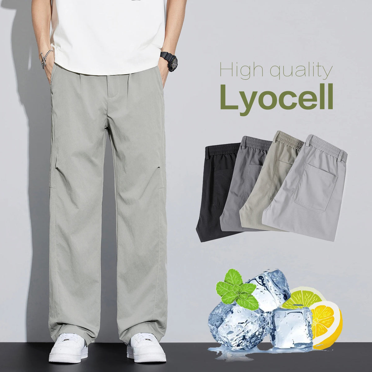 Brand Clothing Summer Casual Pants